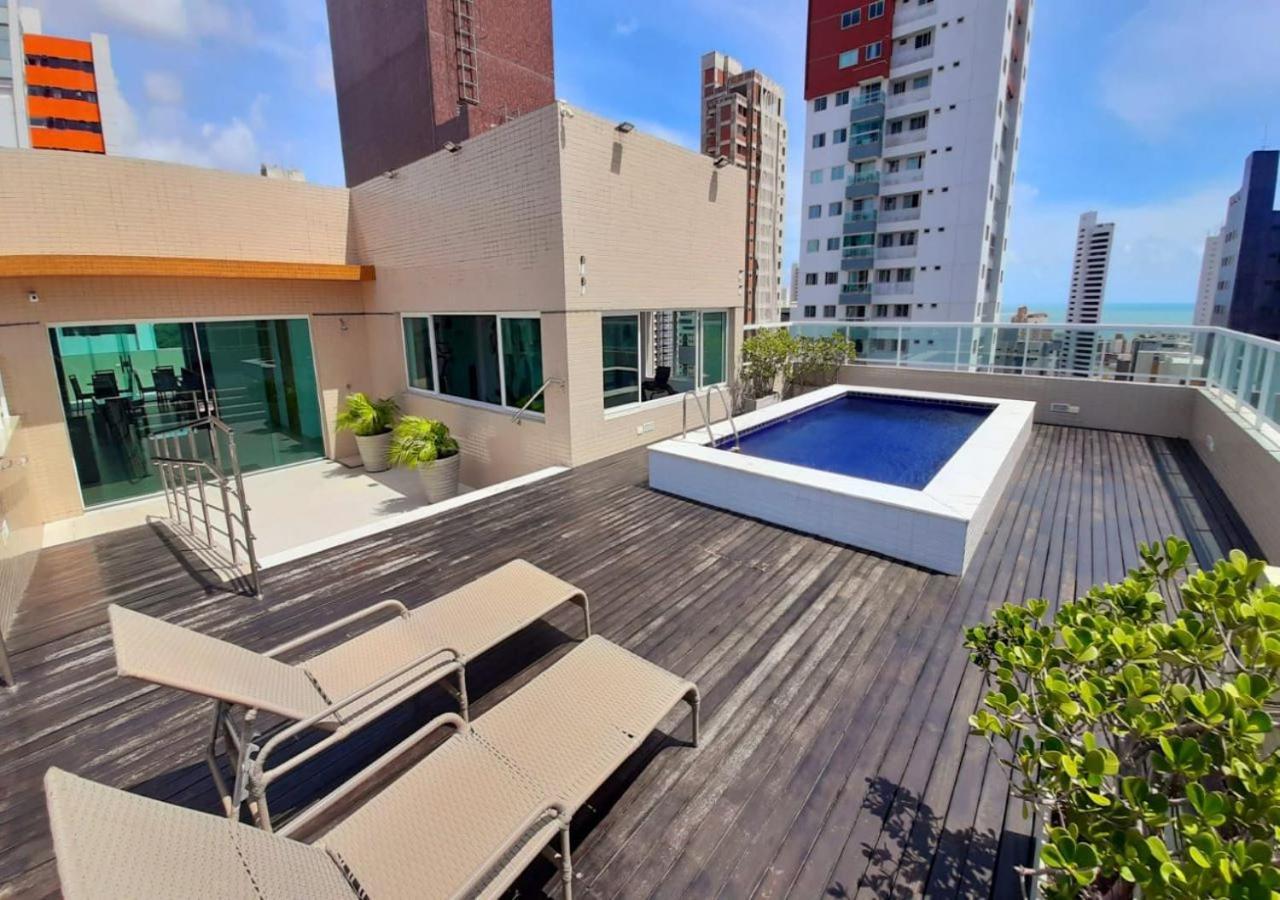 Villazul Lorenzo Di Credi - Andar Alto, Vista Mar, Tambau João Pessoa Eksteriør bilde